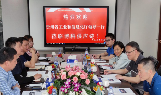 贵州工信厅金厅长一行考察云顶集团3118acm供应链